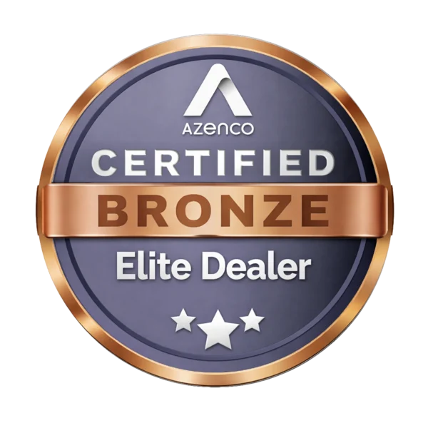 Azenco Bronze Certified Dealer badge